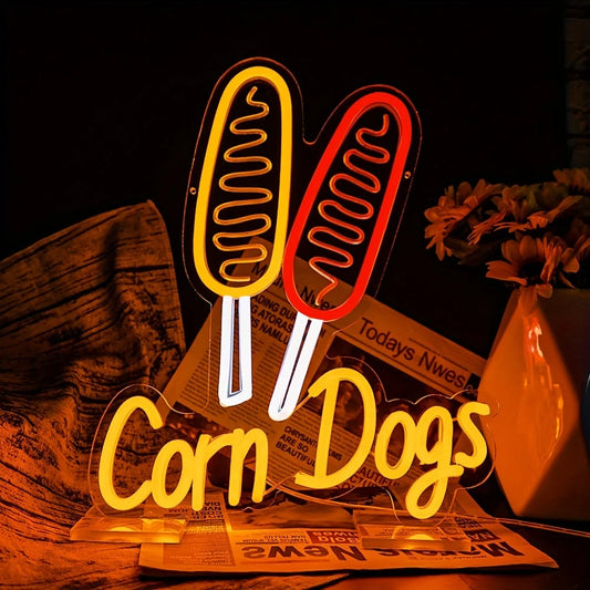 Corn Dog Neon Light LED – Insegna al Neon