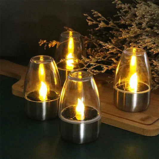 Candele Solari LED Fiamma – IP65 Esterne
