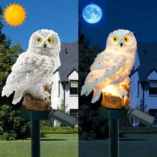 Lampada Solare LED Gufo – Impermeabile Esterni
