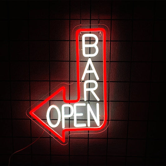 Insegna LED Neon “OPEN”