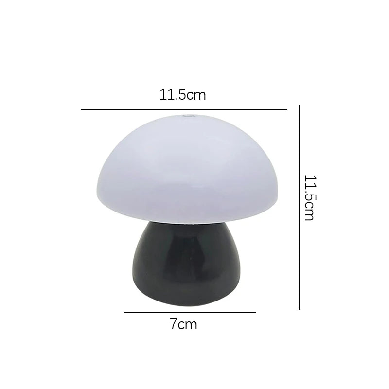 Lampada LED Funghetto Touch Ricaricabile