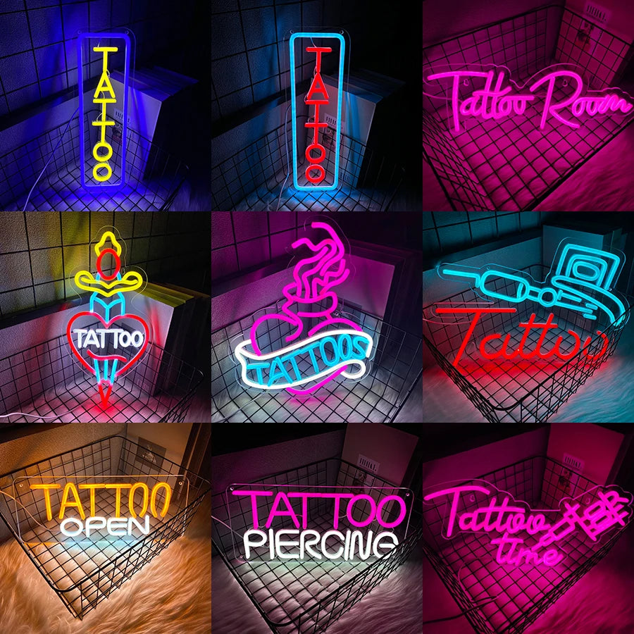 Tattoo Neon Sign LED