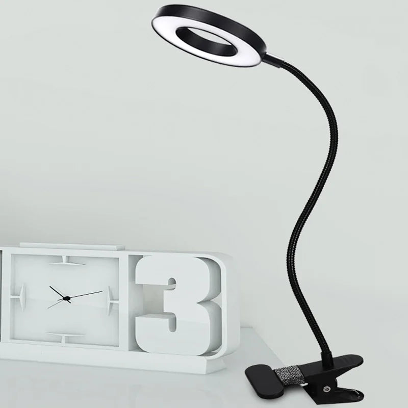 Lampada LED Clip – USB, 3 Tono, Flessibile