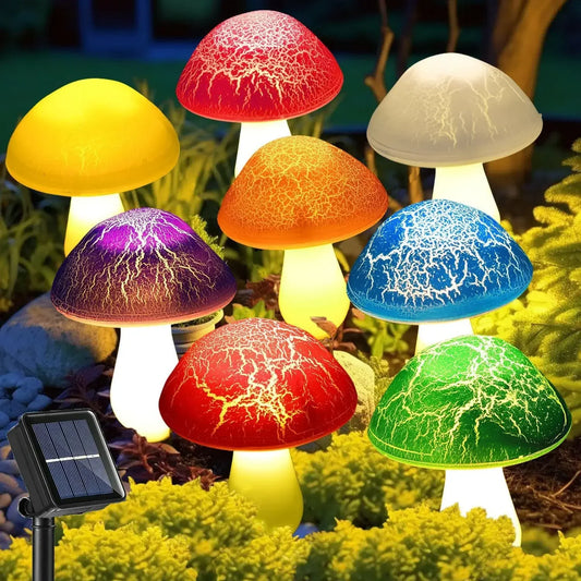 Solar Mushroom Lamp