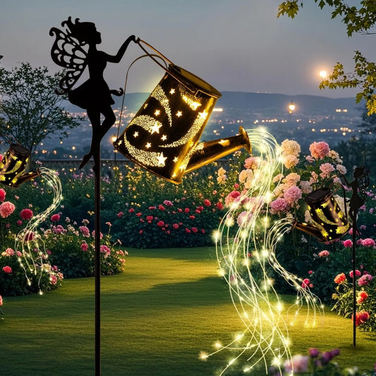 Solar Watering Can Light