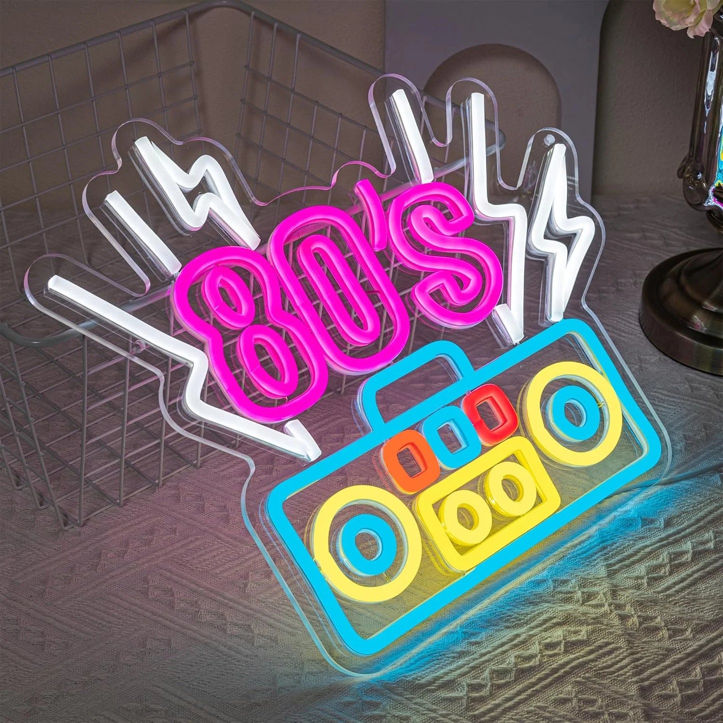 To The 80s Back Neon LED Sign