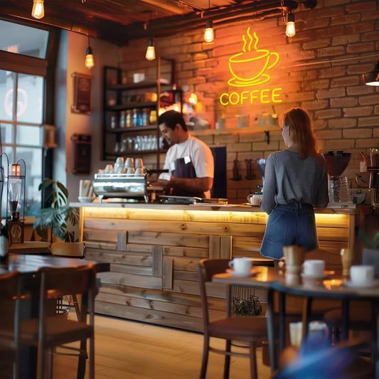 Insegna Neon LED “Coffee”