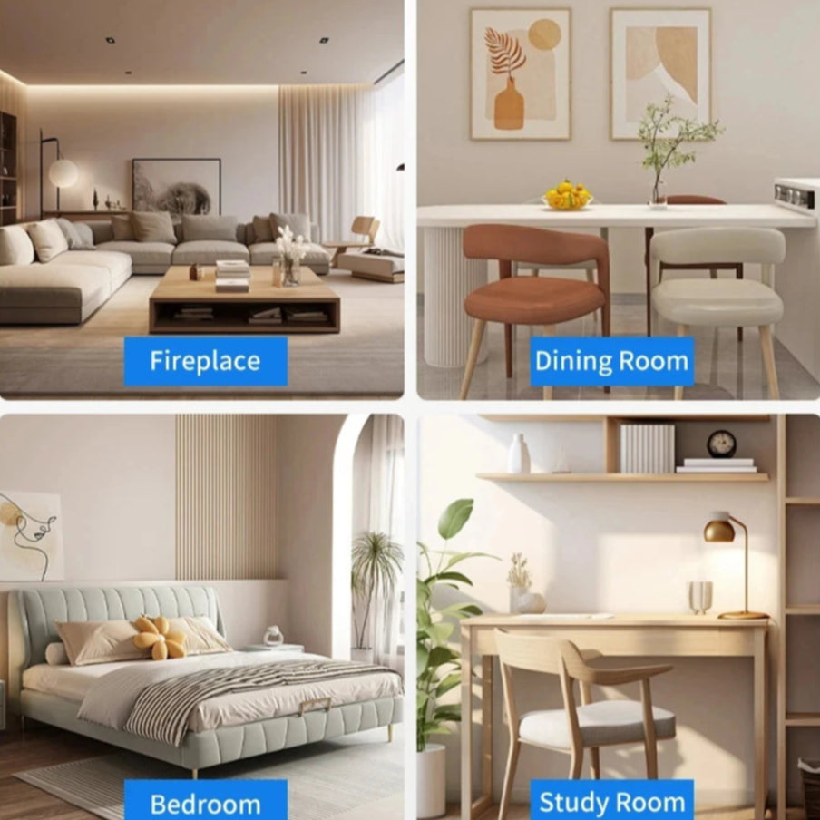 Ventilatore Soffitto LED 2in1 Dimmerabile