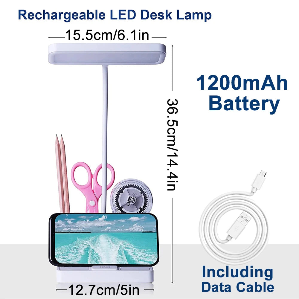 Lampada da Scrivania LED Ricaricabile
