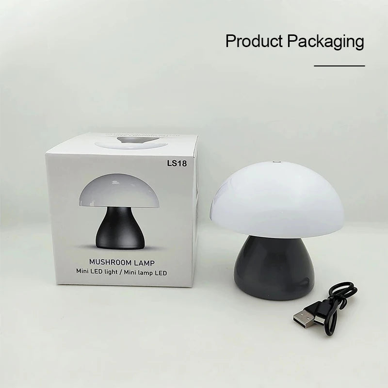 Lampada LED Funghetto Touch Ricaricabile