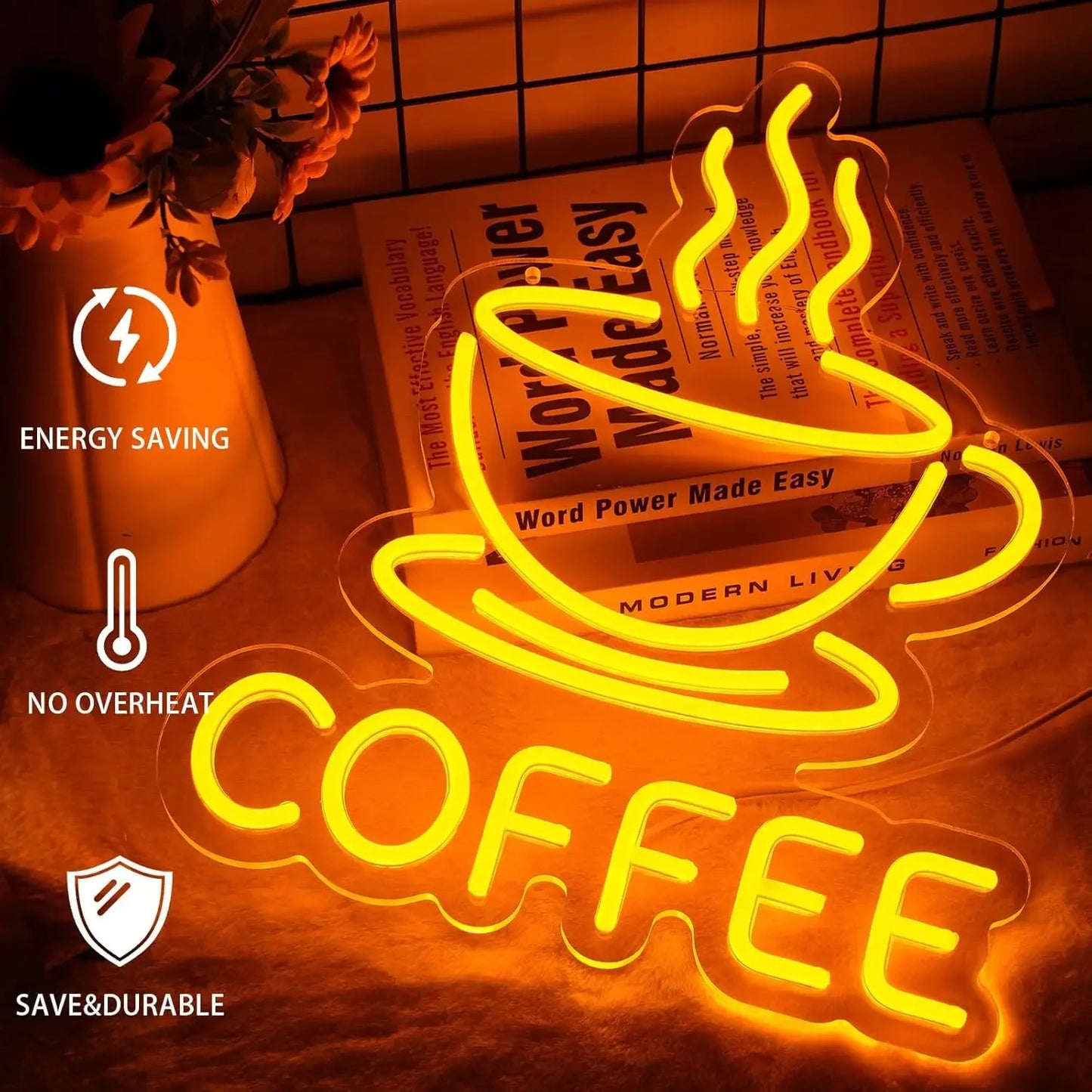 Insegna Neon LED “Coffee”