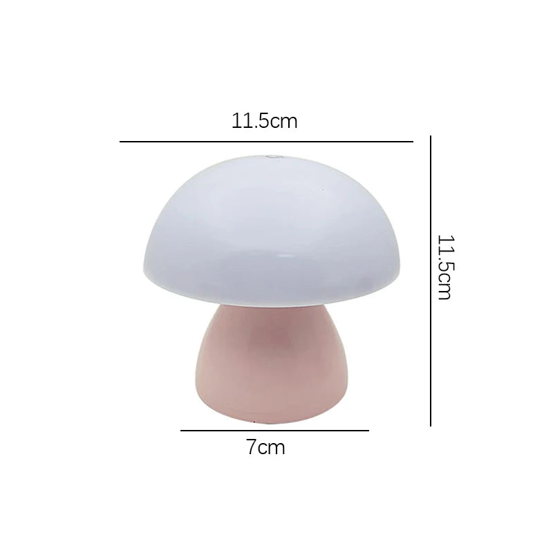 Lampada LED Funghetto Touch Ricaricabile