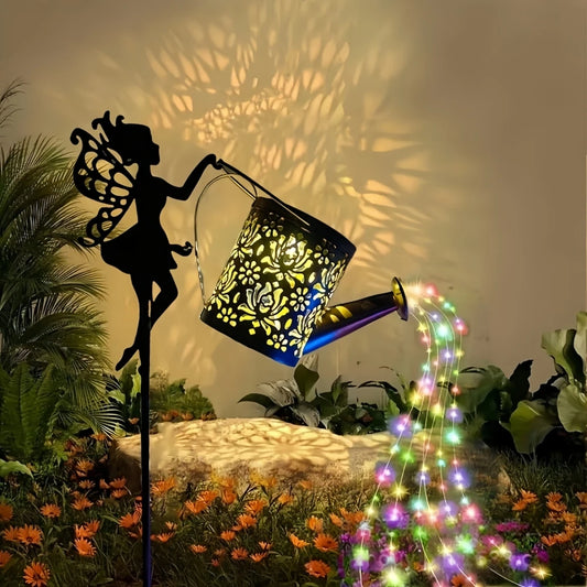 Solar Watering Can Light