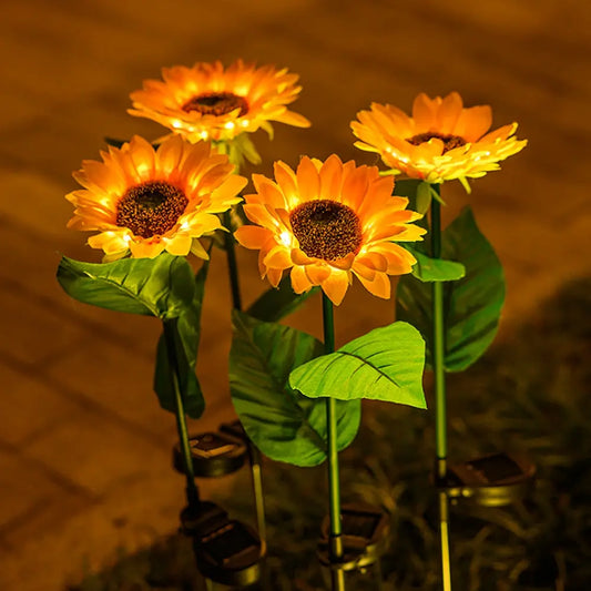 Lampada Solare LED Girasole – IP65 Giardino
