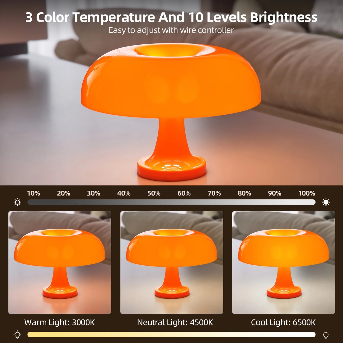 Mushlux –Table Lamp