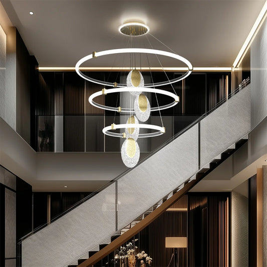 Lampadario LED Moderno a Goccia 3 Colori