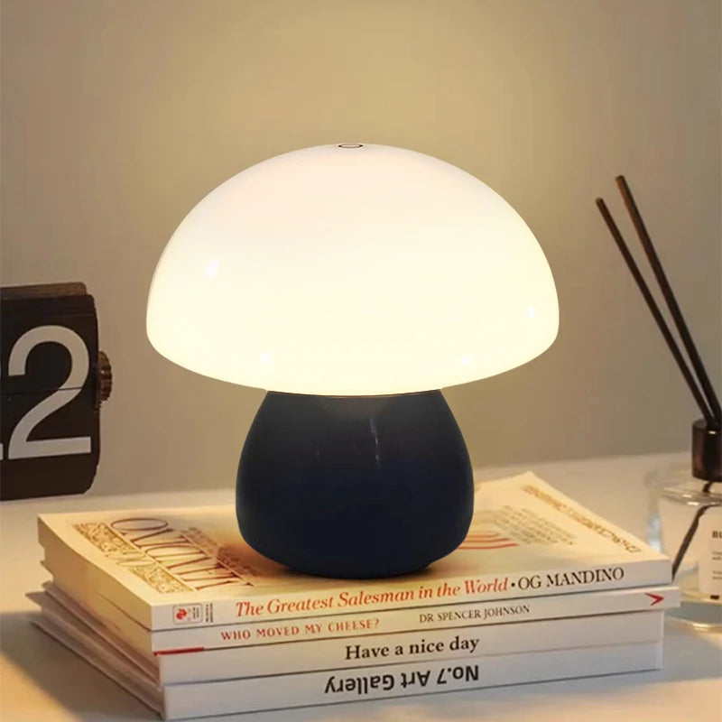 Lampada LED Funghetto Touch Ricaricabile
