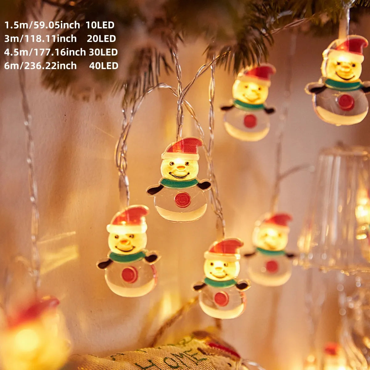 SnowJoy – LED Christmas Lights ☃️🎅