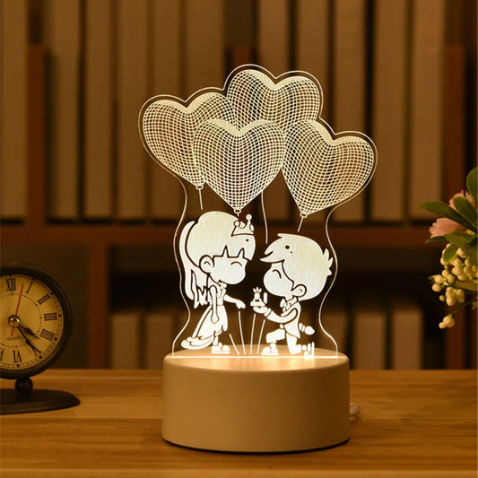 Lampada 3D LED