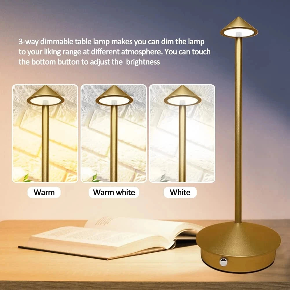 Lampada LED Tavolo – Touch Ricaricabile