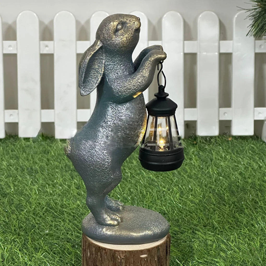 BunnyGlow – Solar Statue