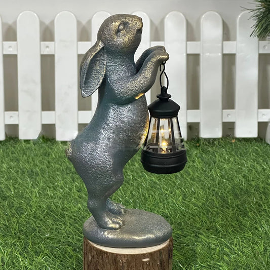 BunnyGlow – Solar Statue