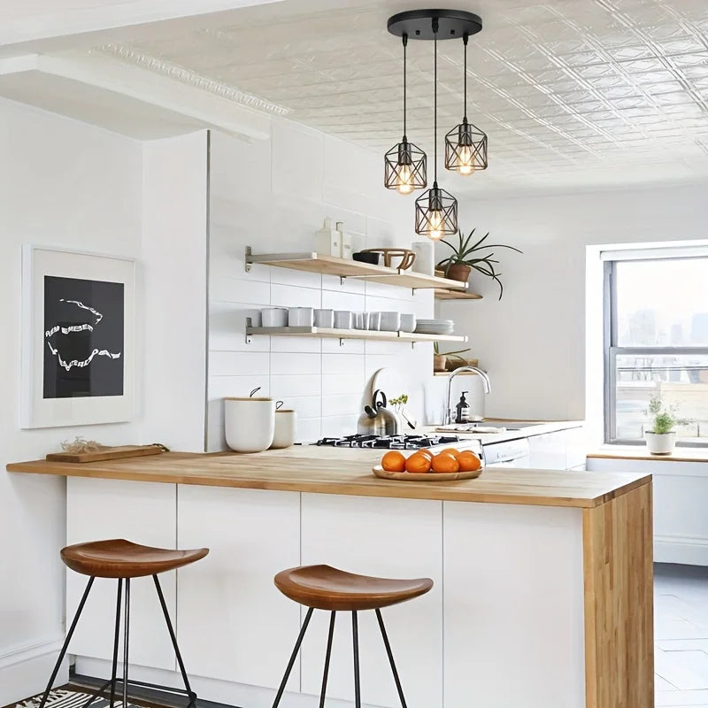 Vintage Pendant Lamp 3 Head