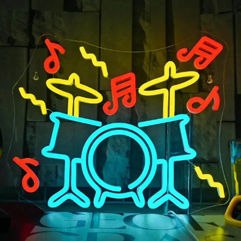 Insegna Neon LED Sax Jazz