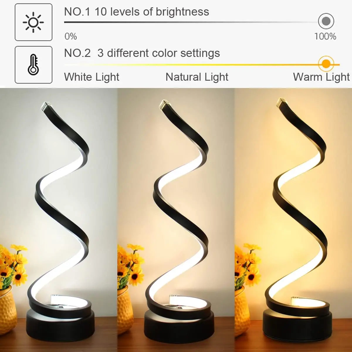Spiraly –Table Lamp