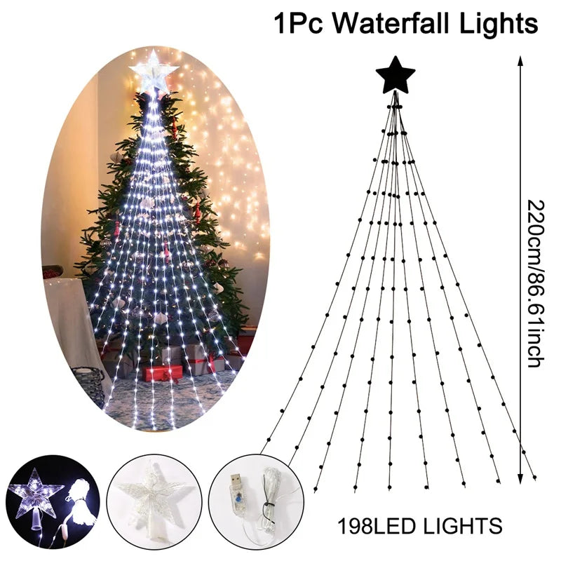 StarFall – LED Christmas Lights ✨🎁