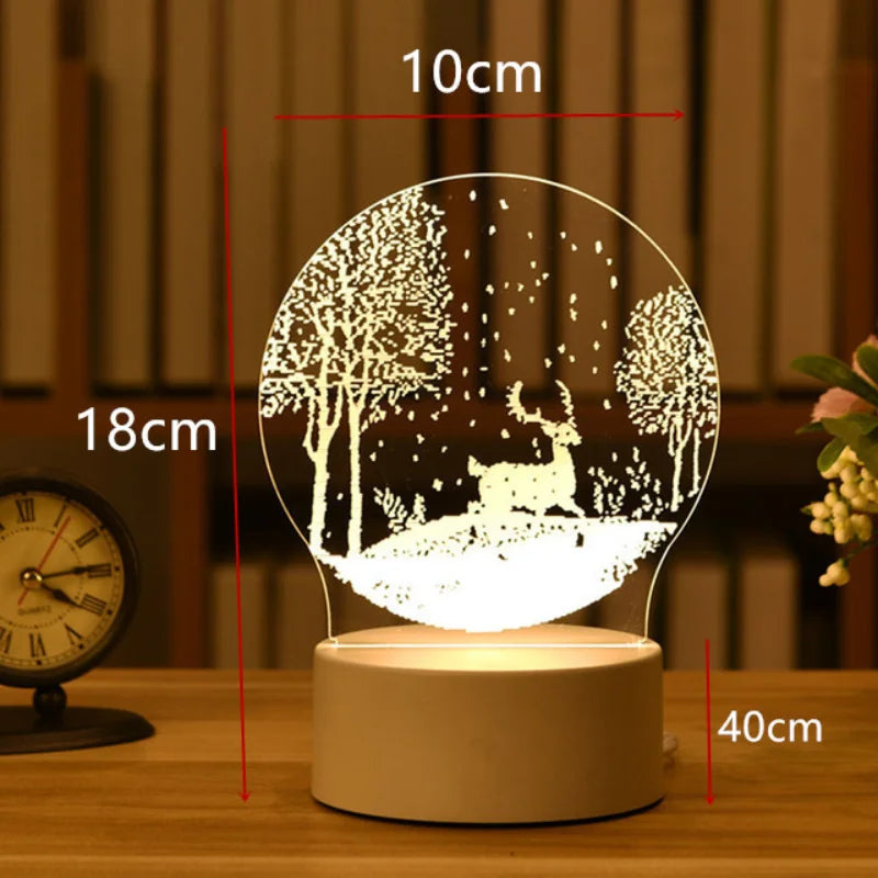 Lampada 3D LED