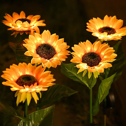 Lampada Solare LED Girasole – IP65 Giardino