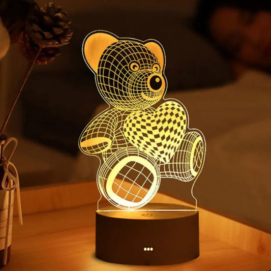 Lampada 3D LED