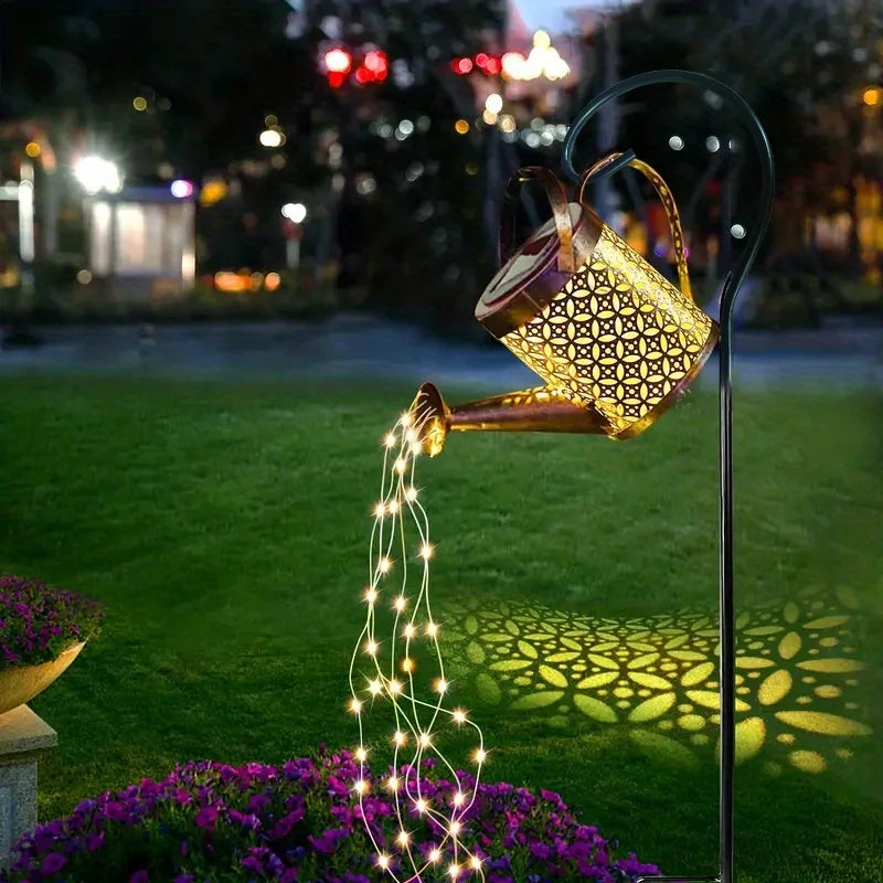 Annaffiatoio Solare LED – Cascata Giardino