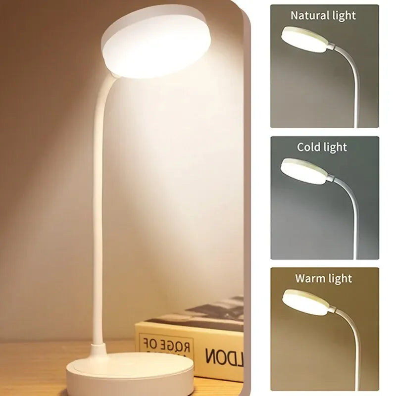 Lampada LED Pieghevole – USB 3 Colori