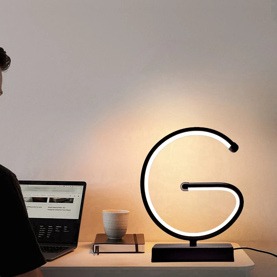 Lampada LED USB G-Shaped – Dimmer Telecomando