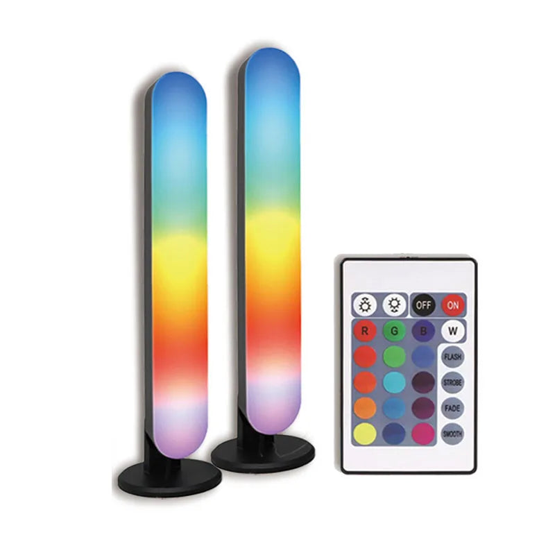 Set 2 LED RGB Notte con Telecomando