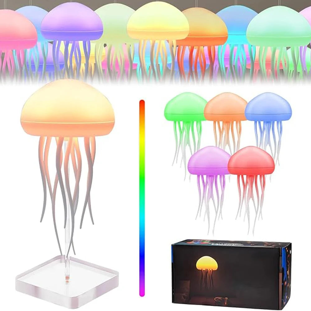 Lampada LED Medusa RGB – Rotante